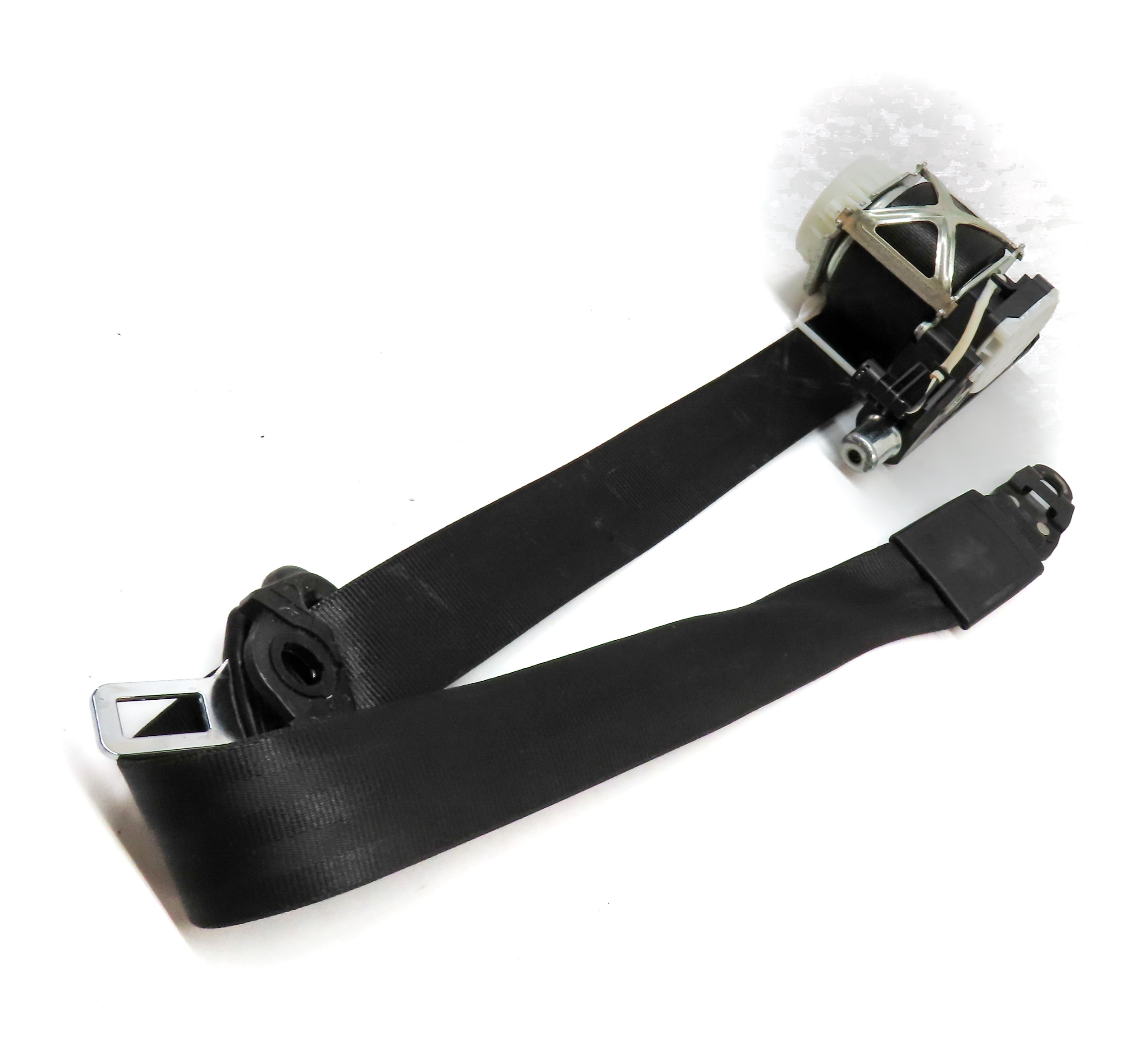 2007-2009 AUDI Q7 (4L) FRONT LEFT DRIVER SEAT SEATBELT RETRACTOR (Black) — exact item pictured